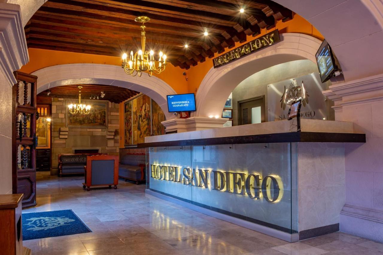 Hotel San Diego Guanajuato Dış mekan fotoğraf